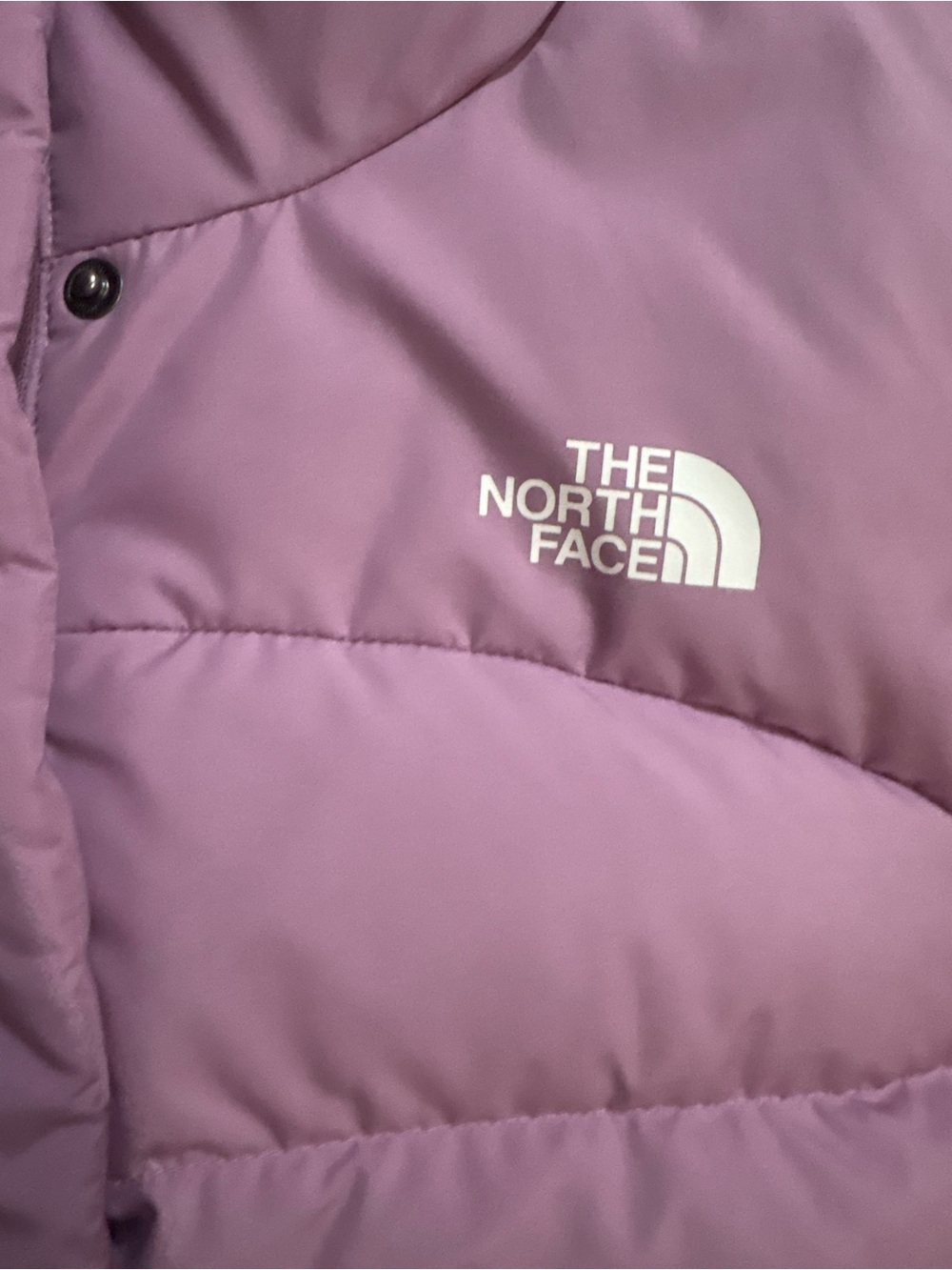 The North Face Women's Lavender Puff Jacket with Hood - Picture 2 of 8